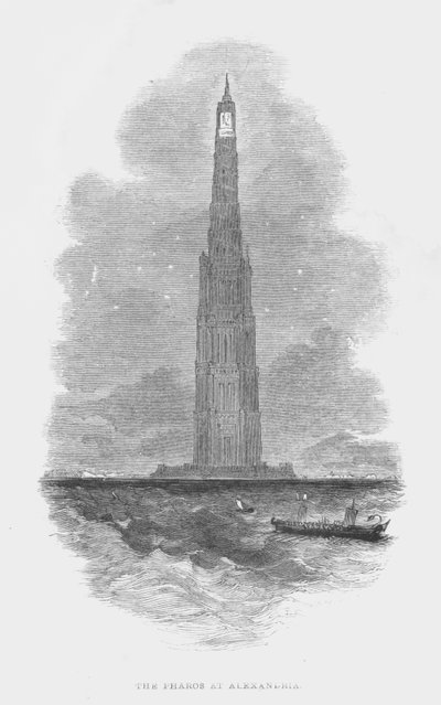 Siete Maravillas del Mundo Antiguo: El Faro de Alejandría de English School