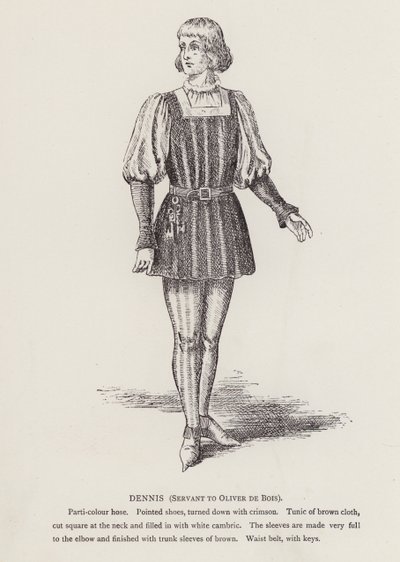 Como gustéis de Shakespeare: Dennis, sirviente de Oliver De Bois de English School