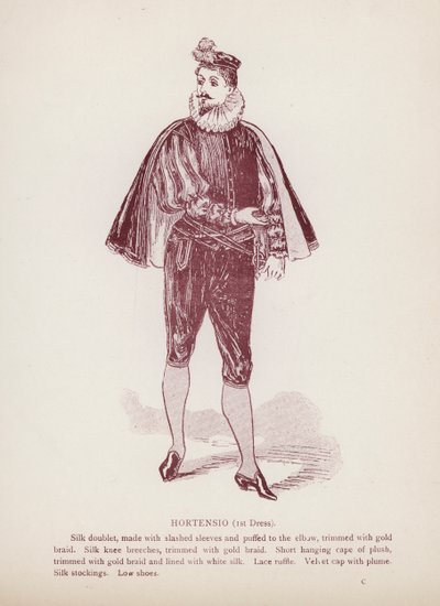 La fierecilla domada de Shakespeare: Hortensio de English School