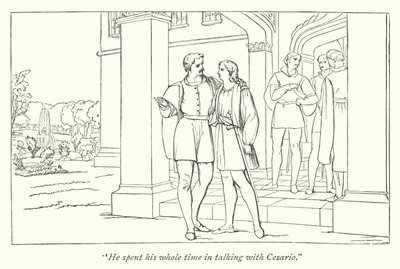 Noche de Reyes de Shakespeare; Orsino enviando a Viola a Olivia de English School
