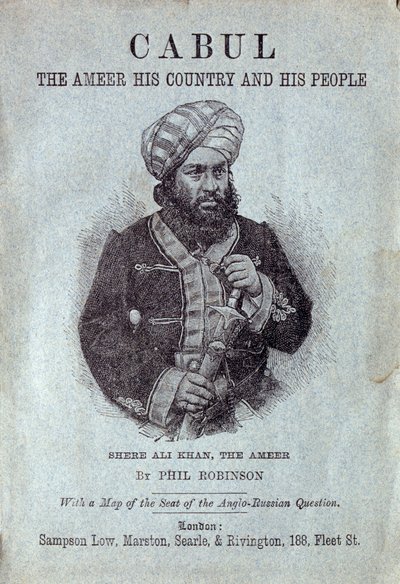 Shere Ali Khan, Emir de Afganistán, 1878 de English School