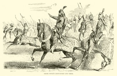 Guardia del cuerpo de Shere Singh y Sijs de English School