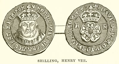 Chelín, Enrique VIII de English School