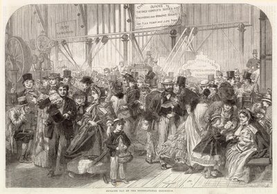 Día del chelín en la Exposición Internacional de 1862 de English School