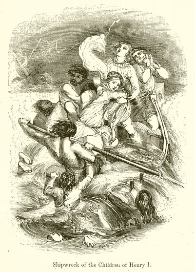 Naufragio de los hijos de Enrique I de English School