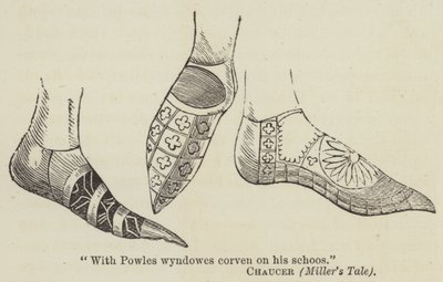 Zapatos (grabado) de English School