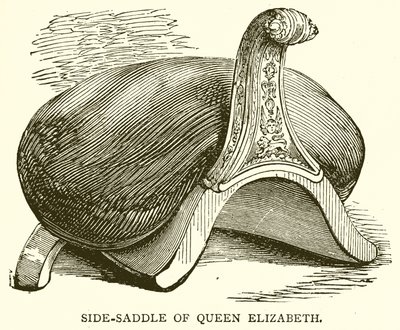 Silla de montar de la Reina Isabel de English School