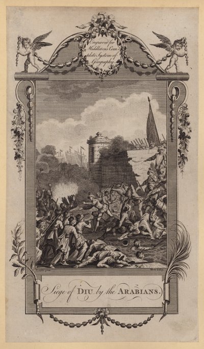 Asedio de Diu por los árabes de English School
