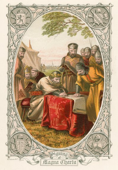 Firma de la Carta Magna de English School