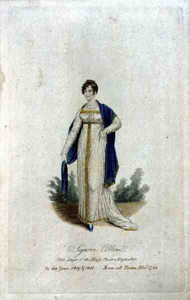 Signora Collini, primera cantante del King