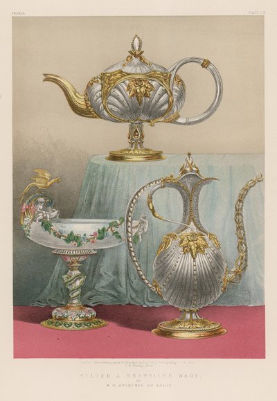 Platería y esmalte de English School