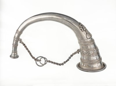 Corneta de plata, circa 1793 de English School