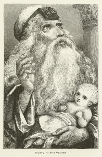 Simeón en el Templo de English School