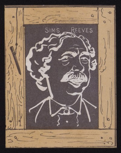 Sims Reeves, cantante de ópera inglés de English School