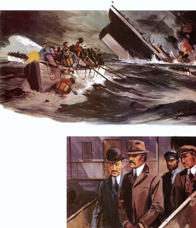 Hundimiento del Titanic y arresto del Dr. Crippen de English School