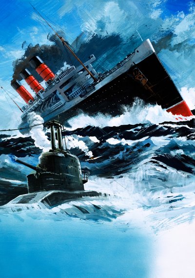 Hundimiento del Lusitania de English School
