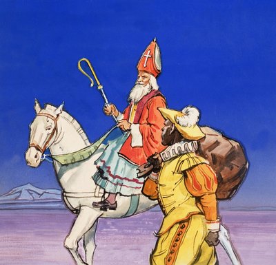 Sinter Klass - el Santa Claus holandés de English School
