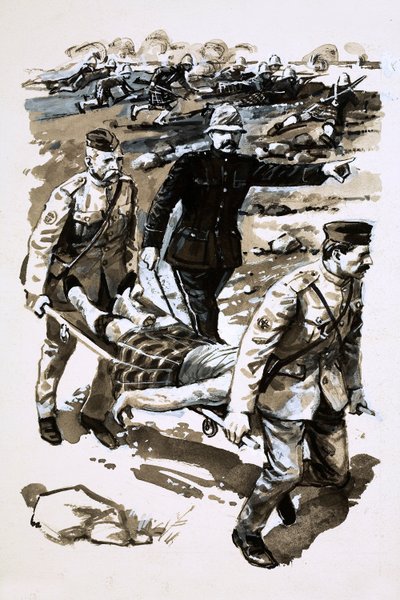 Sir Arthur Conan Doyle sirvió como médico durante la Guerra de los Bóeres de English School