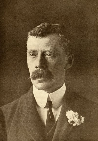 Sir Arthur Thomas Quiller-Couch (1863-1944) (litografía) de English School