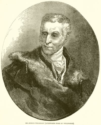 Sir Arthur Wellesley (Después Duque de Wellington) de English School