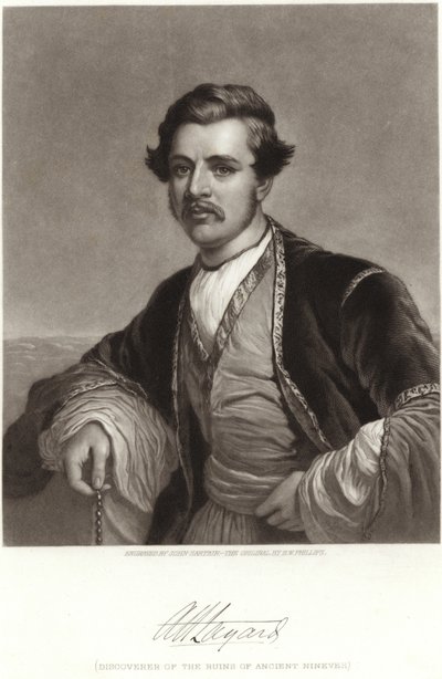 Sir Austen Henry Layard de English School