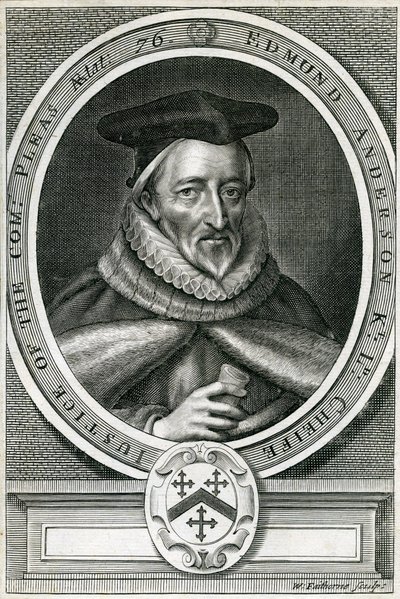 Sir Edmund Anderson (1530-1605) de English School