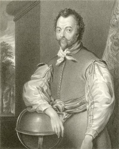 Sir Francis Drake de English School