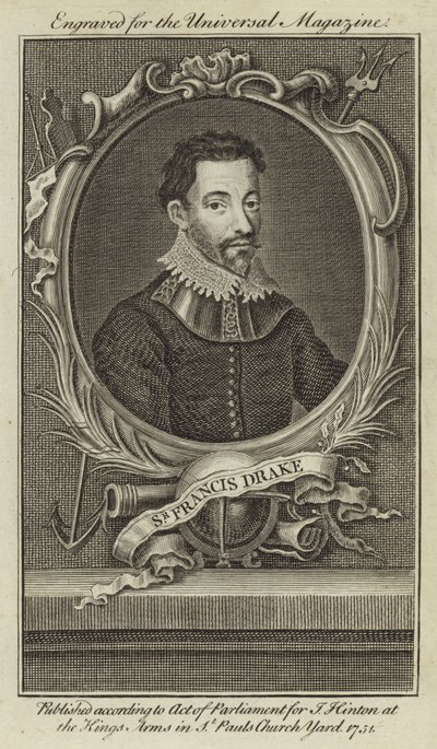 Sir Francis Drake de English School
