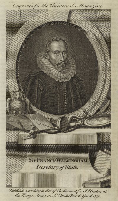 Sir Francis Walsingham, Secretario de Estado de English School