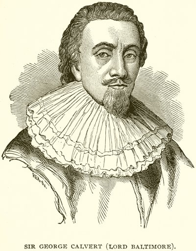 Sir George Calvert (Lord Baltimore) de English School