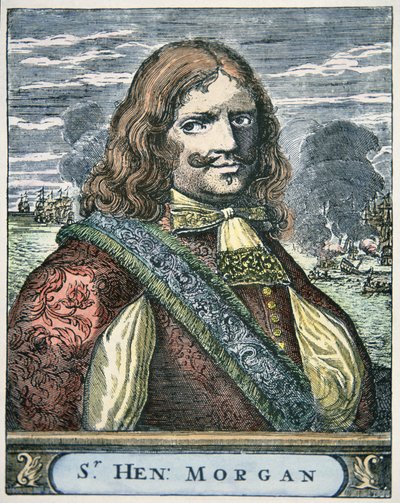 Sir Henry Morgan (c.1635-88) de English School