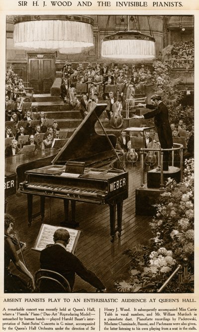 Sir Henry Wood y los pianistas invisibles de English School