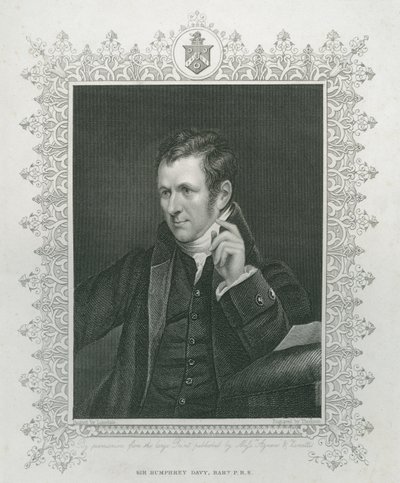 Sir Humphry Davy (1778-1829) de English School