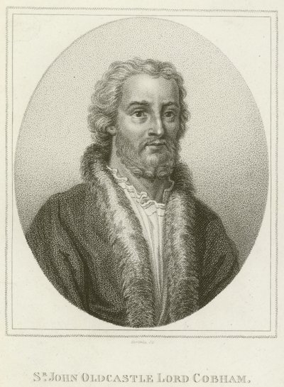 Sir John Oldcastle, Lord Cobham (grabado) de English School
