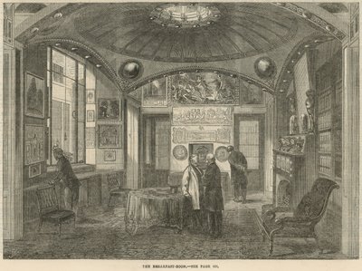 Museo de Sir John Soane en Lincolns Inn Fields: La Sala de Desayuno de English School