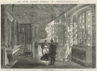 Museo de Sir John Soane en Lincolns Inn Fields: El Salón del Monje de English School