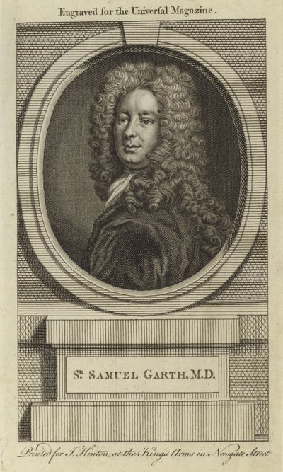 Sir Samuel Garth, M D de English School