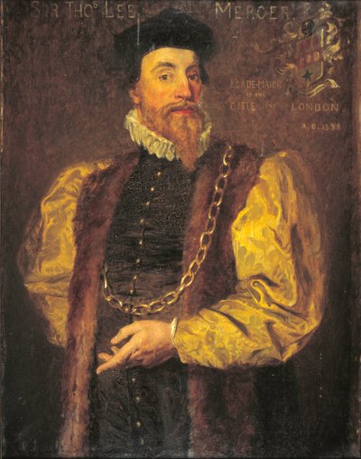Sir Thomas Leigh, 1558 de English School