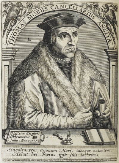 Sir Thomas More, Saint, ilustración de 