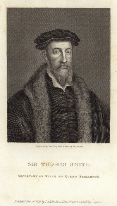Sir Thomas Smith, erudito, diplomático y político inglés de English School