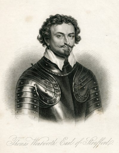 Sir Thomas Wentworth, 1er Conde de Strafford (1593-1641) de English School