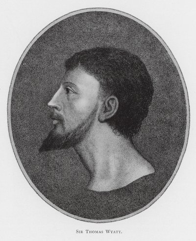 Sir Thomas Wyatt (litografía) de English School