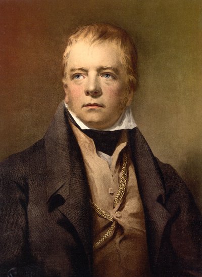 Sir Walter Scott, c.1895 de English School