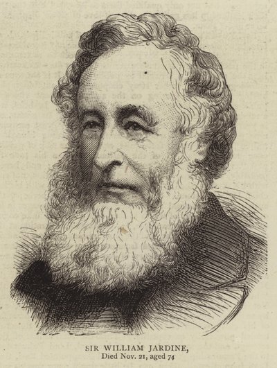 Sir William Jardine (grabado) de English School