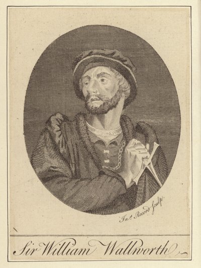 Sir William Wallworth (grabado) de English School