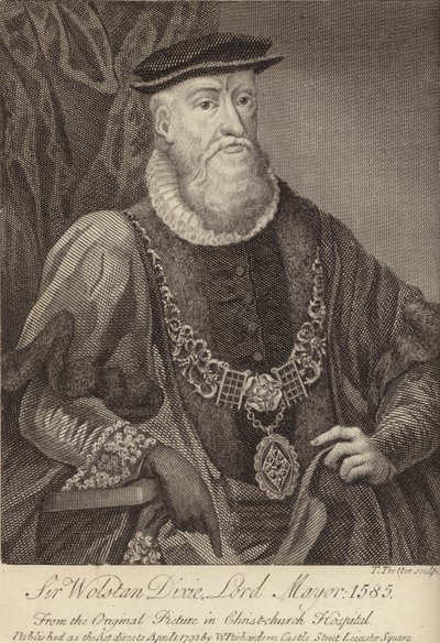 Sir Wolstan Dixie, alcalde de English School