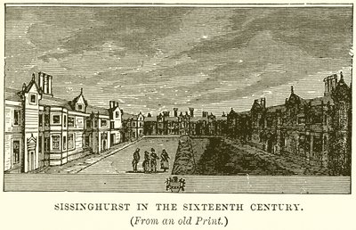 Sissinghurst en el siglo XVI de English School
