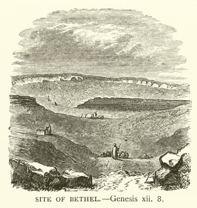 Sitio de Betel, Génesis, xii, 8 de English School