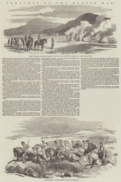 Bocetos de la Guerra Kaffir de English School