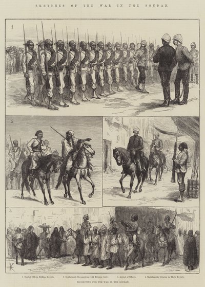 Bocetos de la Guerra en el Sudán de English School